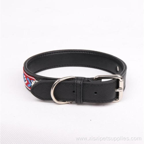Eco-friendly High Quality Luxury Real Leather Dog Collar